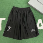 발렌시아가 【잔디집】 오토모빌리 람보르기니 배기 숏 팬츠（레어）