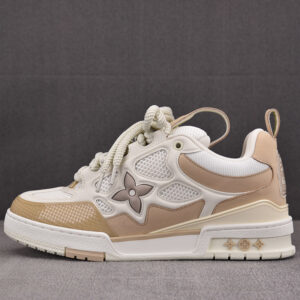 루이비통 【BQ공장】 LV 스케이트 스니커즈 베이지 (업그레이드 버전)