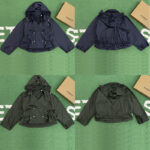 버버리 【잔디집】 섀틴 후드 트렌치 자켓（레어）