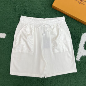 루이비통 【잔디집】 모노그램 나일론 디테일 숏 팬츠（레어）