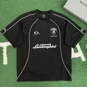발렌시아가 【잔디집】 오토모빌리 람보르기니 오버사이즈 사커 티셔츠（레어）