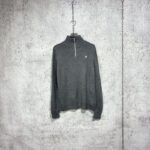 셀린느 [사슬집] 트리오페 반집업 니트 울 캐시미어 자수로고