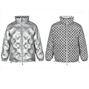 루이비통 【잔디집2】 1AAA6G（세븐） 메탈릭 모노그램 플라워스 리버서블 퍼퍼 재킷