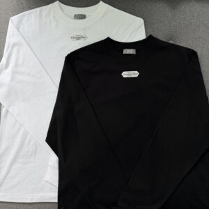 디올 【터보】 파리스 라벨 롱 슬리브 티셔츠（TJ공장）