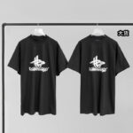 발렌시아가 【YD공장】 오버사이즈 레이어드 스포츠 티셔츠