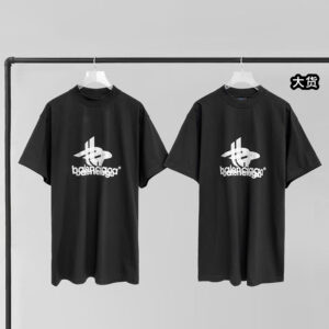 발렌시아가 【YD공장】 오버사이즈 레이어드 스포츠 티셔츠