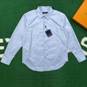 루이비통 【잔디집】 모노그램 프린티드 롱 슬리브드 셔츠 (레어)