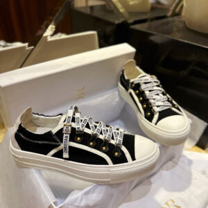 디올 【터보】 워크앤디올 캔버스 스니커즈（TJ공장）