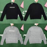 미우미우 【잔디집】 로고 스웨터 울 캐시미어 (레어)