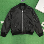 프라다 【잔디집】 리나일론 봄버 바켓（레어）