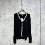 셀린느 [사슬공장] 트리옹프 울 가디건 로고 자수