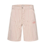 디올 【잔디집2】 x 힐튼 넬 Real Friends 스트라이프 숏 팬츠（세븐）