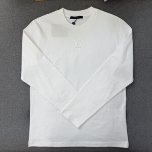 루이비통 【TJ공장】 LV 롱 슬리브드 티셔츠 엠보스드 （터보）