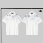 루이비통 【YD공장】 그라디언트 반팔 티셔츠 코튼