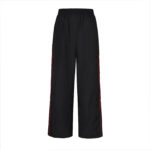 발렌시아가 【잔디집2】 드로스트링 자수 로고 트랙 팬츠（세븐）