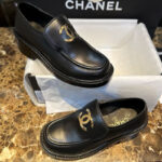 샤넬 【TJ공장】 22k CC 로고 로퍼 （터보）