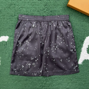 루이비통 【잔디집】 모노그램 숏 팬츠 실크 （레어）