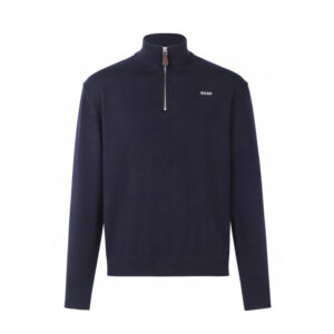 미우미우 【잔디집2】 하프 집업 스웨터 울 (세븐)