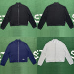 아크네 【잔디집】 퍼넬 넥 집업 스웨트셔츠（레어）