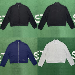 아크네 【잔디집】 퍼넬 넥 집업 스웨트셔츠（레어）