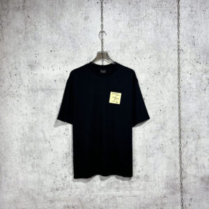 발렌시아가 [사슬공장] 포스트잇 반팔 티셔츠