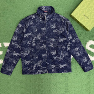 구찌 【잔디집】 GG 자카드 데님 자켓（레어）