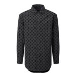 루이비통 [잔디집2] 클래식 셔츠 블랙 모노그램 (세븐)