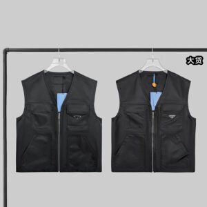 프라다 【YD공장】 트라이앵글 로고 리나일론 베스트 조끼