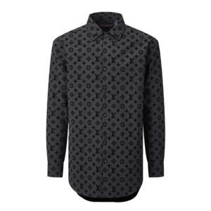 루이비통 [잔디집2] 클래식 셔츠 블랙 모노그램 (세븐)
