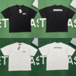 발렌시아가 【잔디집】 마스킹 테이프 코튼 저지 티셔츠 로고 (레어)