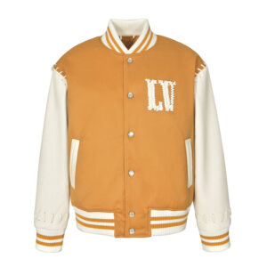 루이비통 【잔디집2】 LV 시그니처 엠브로이더드 바시티 블루종（세븐）