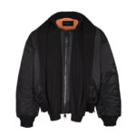 발렌시아가 【잔디집2】 24FW 크롭 항공 점퍼（세븐）