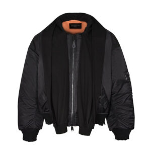 발렌시아가 【잔디집2】 24FW 크롭 항공 점퍼（세븐）