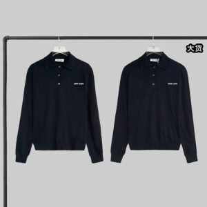 미우미우 【YD공장】 폴로 셔츠 울 니트