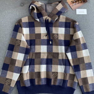 루이비통 (TJ공장) 【터보】 다미에 캐시미어 앤 울 블렌드 후디