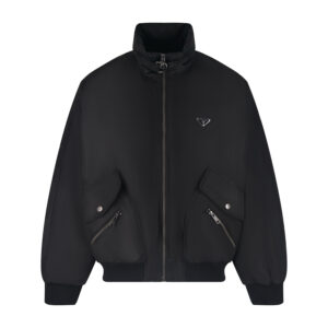 프라다 【잔디집2】 트라이앵글 로고 리나일론 다운 패딩 자켓 (세븐）