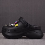 발렌시아가 [BQ공장] x 크록스 지비츠 뮬 블랙