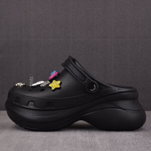 발렌시아가 [BQ공장] x 크록스 지비츠 뮬 블랙