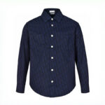 디올 【잔디집2】 오블리크 데님 셔츠（세븐）