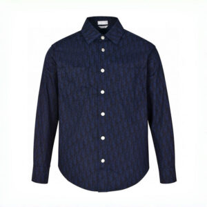 디올 【잔디집2】 오블리크 데님 셔츠（세븐）