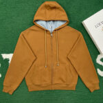 로에베 【잔디집】 아나그램 울 후드 집업（레어）