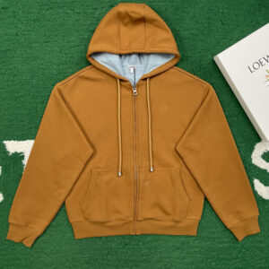 로에베 【잔디집】 아나그램 울 후드 집업（레어）