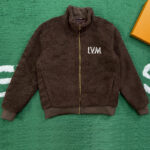 루이비통 【잔디집】 지퍼 블루종 플리스 (레어)