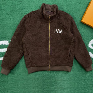 루이비통 【잔디집】 지퍼 블루종 플리스 (레어)