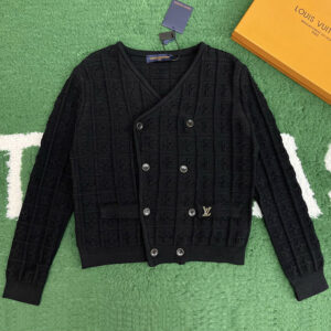 루이비통 【잔디집】 더블 브레스티드 니트 자켓 (레어)