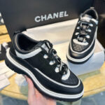 샤넬 【TJ공장】 25c 스니커즈 블랙（터보）