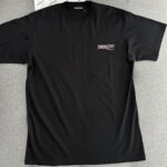 발렌시아가 【TJ공장】 웨이브로고 반팔 티셔츠 (터보)