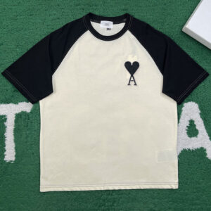 아미 【잔디집】 드 꾀흐 숏 슬리브 반팔 티셔츠（레어）