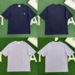 아미 【잔디집】 드 꾀흐 스몰 하트 로고 반팔 티셔츠（레어）