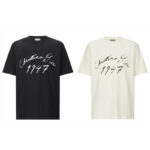 디올 【잔디집2】 (세븐) 핸드라이팅 반팔 티셔츠